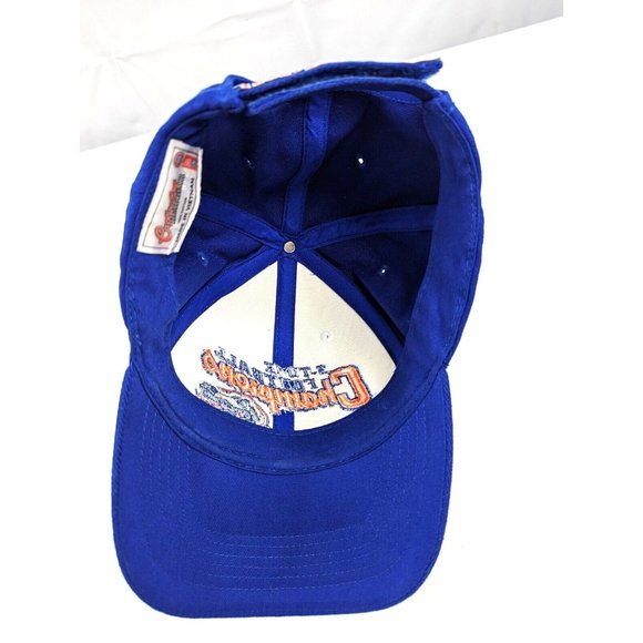 Florida Gators Hat Cap 3 Time Champions Blue White Embroidered Captivating‎ Head - Picture 9 of 11